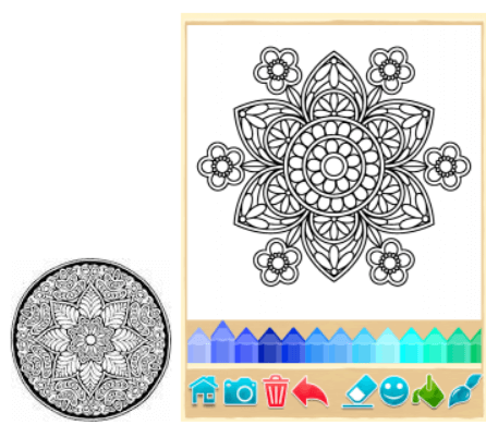 andala Coloring Pages for PC
